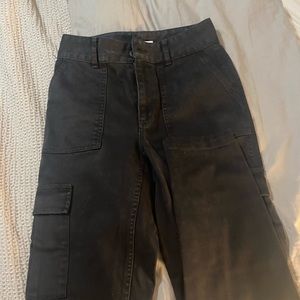 TNA - black cargo pants 4